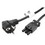 BACHMANN Ger&auml;tezuleitung CEE7/7 ST18, 1,0m Stromversorgung Stromkabel