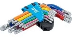 BGS Winkelschl&uuml;ssel-Satz Multicolour kurz T-Profil (f&uuml;r Torx) T10 - T50 9tlg. -