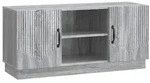 vidaXL TV-Schr&auml;nk Graues Sonoma 102 x 34,5 x 47 cm Holzwerkstoff