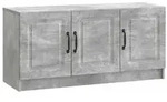 vidaXL TV-Schr&auml;nk Betongrau 99 x 34,5 x 47 cm Holzwerkstoff
