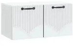 vidaXL Wandmontierter TV-Schrank Wei&szlig; 59,5 x 31 x 30 cm Holzwerkstoff