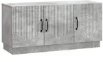 vidaXL TV-Schr&auml;nk Betongrau 99 x 34,5 x 47 cm Holzwerkstoff