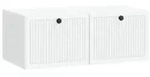vidaXL Wandmontierter TV-Schrank Wei&szlig; 78,5 x 41 x 30 cm Holzwerkstoff