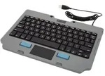 Gamber-Johnson Rugged Lite - Tastatur - mit Touchpad
