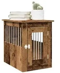 vidaXL Hundek&auml;fig im M&ouml;belstil Altholz-Optik 45x62x59 cm Holzwerkstoff