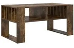 vidaXL Couchtisch Ger&auml;ucherte Eiche 92 x 49,5 x 45 cm Holzwerkstoff