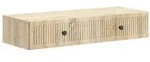 vidaXL Wandmontierter Beistelltisch Sonoma-Eiche 87,5 x 34,5 x 17 cm