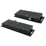 EXSYS EX-1234HMVS 4 Port USB 3.2 Gen2 Hub mit 2x USB-C und 2x USB-A Anschluss...