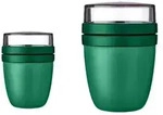 Mepal - Lunchpot Ellipse Duo Pack - Praktischer M&uuml;slibecher, Joghurtbecher, To...