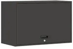 vidaXL Wandschrank f&uuml;r die Garage mit Gasdrucklift-T&uuml;r Schwarz