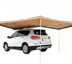 VEVOR Vehicle Awning 270 Degree 2,5 m Height Retractable Car Side Awning UV50+