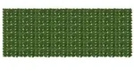 vidaXL Balkonsichtschutz mit Bl&auml;ttern Gr&uuml;n 400 x 150 cm