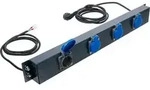 BGS Netzversorgungsleiste 4-fach f&uuml;r Schrankwand-System - 80190