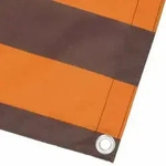 vidaXL Balkon Sichtschutz 200 x 200 cm Stoff mit PU-Beschichtung