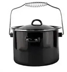 Michelino Campingtopf mit Henkel 3,5L &Oslash;20cm Kochtopf Outdoor Camping Topf...