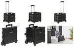 "keeeper Klapp-Transportkarre "olli" mit Klappbox, 65 Liter"