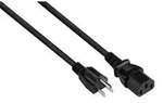Good Connections&reg; Netzkabel Amerika/USA Netz-Stecker Typ B (NEMA 5-15P) an C13
