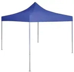 vidaXL Party-Zelt Blau 200 x 200 x 315 cm Oxford-Stoff