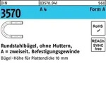 Rundstahlb&uuml;gel DIN 3570 o.Mutter A 228/NW 200 A 4 1 St&uuml;ck