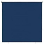 vidaXL Au&szlig;enrollo 90% UV-Block Blau 140 x 140 cm HDPE