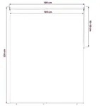 vidaXL Rollo mit UV-Schutz Creme 180 x 230 cm Polyester
