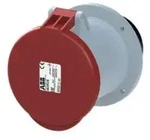 Amphenol 63 Ampere CEE Einbausteckdose 5-polig (3P+N+PE) Buchse, Kodierung 6h...