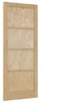 vidaXL Interior T&uuml;r Natur 86 x 211 cm Sperrholz