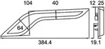 HELLA 2PF 013 325-011 Positionsleuchte - Shapeline Style Wing - LED - 12/24V -