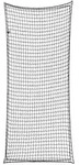 vidaXL Anh&auml;ngernetz mit Gummiseil Schwarz 8x3,5 m PP