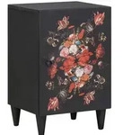 vidaXL Badezimmerschrank Mehrfarbig 38 x 33,5 x 58 cm Massivholz Mango