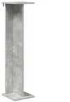 vidaXL Pflanzenst&auml;nder Betongrau 25 x 25,5 x 100,5 cm Holzwerkstoff