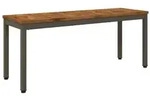 vidaXL Gartenbank 108,5 x 35 x 45 cm Massivholz Akazie Rechtwinklig