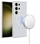 Samsung Galaxy S24 Ultra INFINITE OSLO Magnetic Hybrid Cover - Transparent