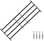 vidaXL Sicherheitsgitter f&uuml;r Fenster mit 4 Querstangen 3 pcs 93-174 cm