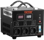 VEVOR 5000W Spannungswandler Transformator AC 110V_220V Transformer Wandler 3x...