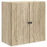 vidaXL Wandschrank Sonoma-Eiche 59 x 31 x 60 cm Holzwerkstoff