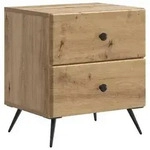 vidaXL Nachttisch Artisan-Eiche 43 x 34,5 x 47,5 cm Holzwerkstoff