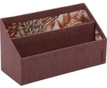 Rhodia Briefst&auml;nder 25x10x14 cm Kunstleder - Amarant 120037C