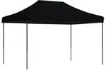 vidaXL Party-Zelt Schwarz 279 x 410 x 315 cm Oxford-Stoff