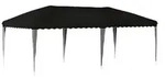 vidaXL Pop-up Partyzelt 575 x 290 x 245 cm Schwarz