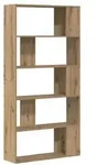 vidaXL B&uuml;cherregal Artisan-Eiche 80 x 24 x 159 cm Holzwerkstoff