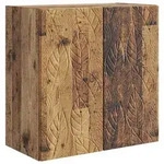 vidaXL Wandschrank Altholz 59 x 31 x 60 cm Holzwerkstoff