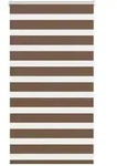 vidaXL Zebrarollo Braun 90x100 cm Stoffbreite 85,9 cm Polyester