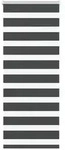 vidaXL Zebrarollo Schwarz 60x150 cm Stoffbreite 55,9 cm Polyester