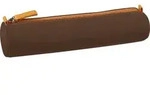 Rhodia rundes Schlamperm&auml;ppchen IT Kunstleder, 5x21,5 cm Bronze 319045C
