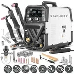 STAHLWERK 6-in-1 Schwei&szlig;ger&auml;t mit Plasmaschneider CTM-250 PULS Pro 200 Ampere