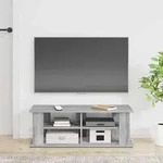vidaXL TV-St&auml;nder Graues Sonoma 96 x 35 x 33,5 cm