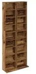 vidaXL CD Regal 2 Stk. Altholz 33 x 23,5 x 175 cm Holzwerkstoff