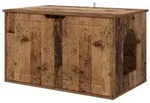 vidaXL Katzenhaus Altholz 85 x 55 x 50,5 cm Holzwerkstoff