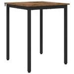 vidaXL Esstische 60 x 60 x 75 cm METALL